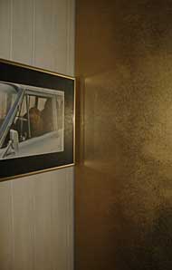 goldene Wand